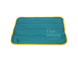 Almohadilla De Hielo Pvc Para Coche Cool Liquid Pillow Bloque De Hielo Para Caluroso Verano 7880 Fondo Verde Oscuro
