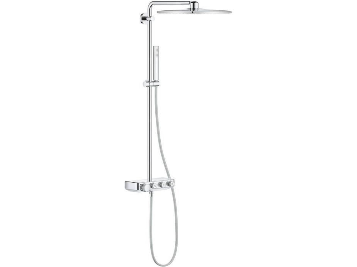 Coluna de chuveiro GROHE com misturador termostático Euphoria SmartControl 310 Cube Duo 26508000