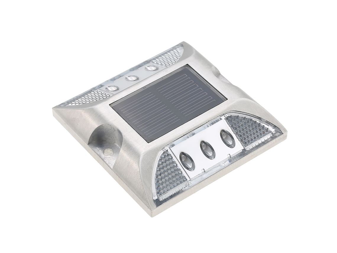 2026-lámpara Solar Para Entrada De Conducción 2w 6 Led Ip68 Impermeable Con Control De Luz Y Buena Capacidad De Carga Para Carretera Calle Parking