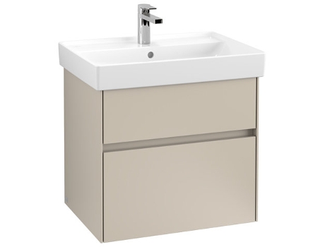 Villeroy &amp Boch Collaro tocador con iluminación 604x546x444 mm 2 cajones C009B0