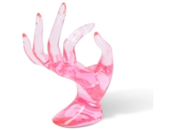 Soporte Para Joyería De Forma De Mano Para Pulseras Anillos Relojes Color Rosa