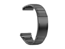 Bracelete Para Huawei Watch 4 Pro - Liga De Titânio - Uma Conta De Bambu Cinza