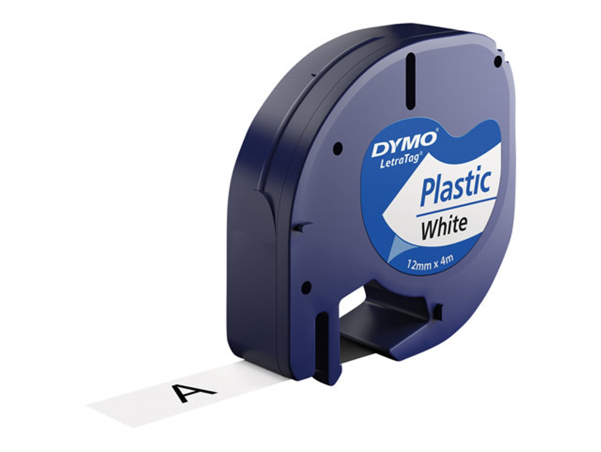 Cinta Laminada DYMO 12mm LetraTAG Plastic tape