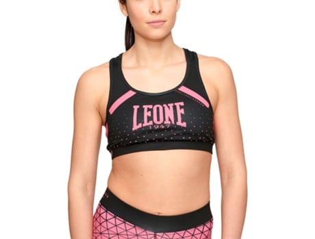Top de Mujer para Fitness LEONE1947 Principal Tech Negro (L)