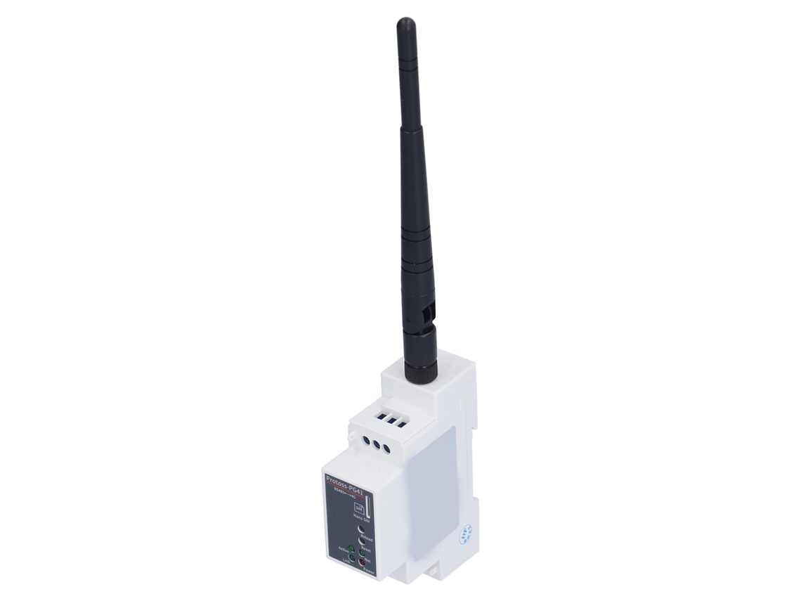 Servidor Ethernet serie RS485 a 4G para montaje en riel DIN
