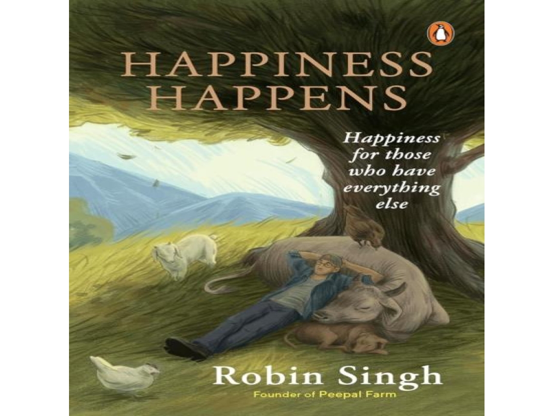 Libro Happiness Happens de Robin Singh (Inglés)