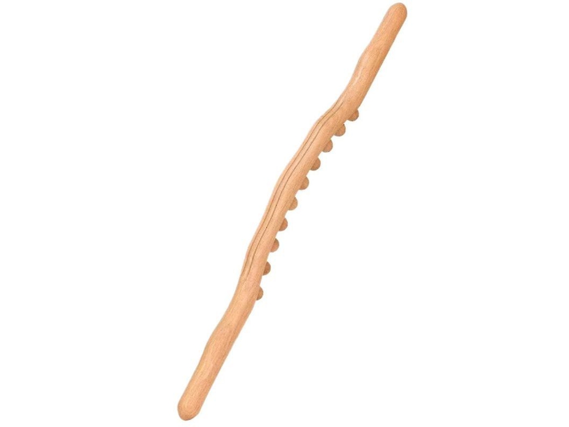 Fasst-palito De Masaje De Madera Para Deshacerse De Grasa Y Relajar Músculos Con Aceites Esenciales Y Diagrama Acupuntura