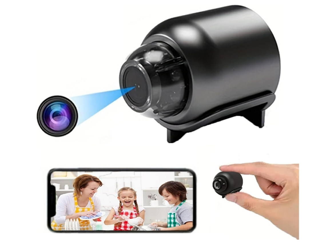 Mini Camara De Seguridad X5 Hd 1080P Vista Remota Negra YEMAESRE