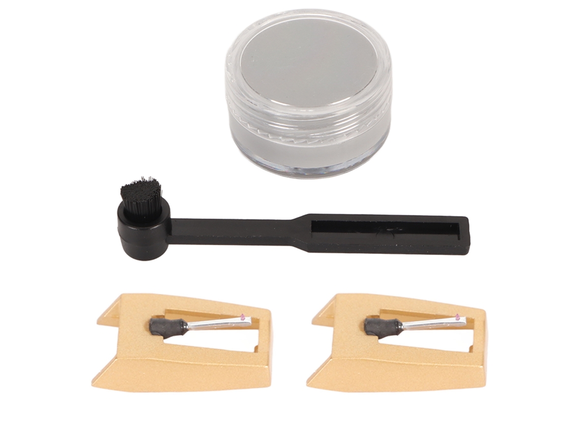 Kit De Limpieza Y Agujas De Repuesto Para Tocadiscos Universales Victrola Crosley Ion York Yorx