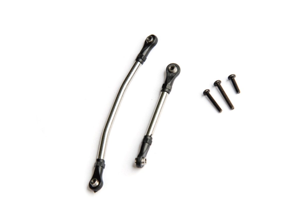 Negro2pcs Udirc Ucx2405 Ucx2405 Pro 1/24 Piezas Mejoradas Coche Rc Varilla Dirección Servo Metal Ucx24-p069a