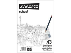 Papel Vegetal SMARTD 1845631 (A3 - 50 Hojas)