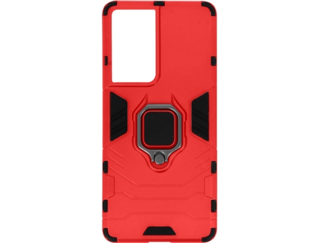 Funda Samsung Galaxy S21 Ultra AVIZAR BACK-KIBOX-RD-S21U Rojo