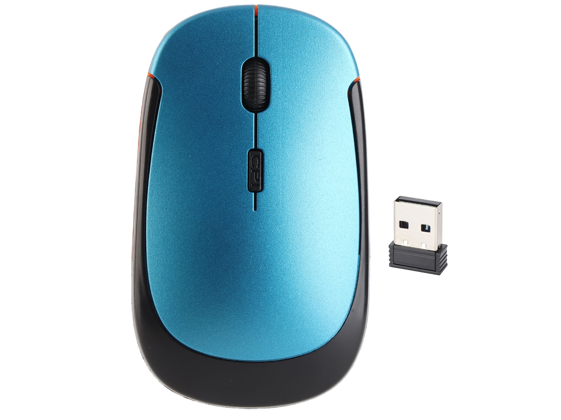 Mini Ratón Óptico Inalámbrico Ultradelgado De 2,4 Ghz Para Portátiles Y Tabletas Con Resolución De 1000-1600 Dpi.