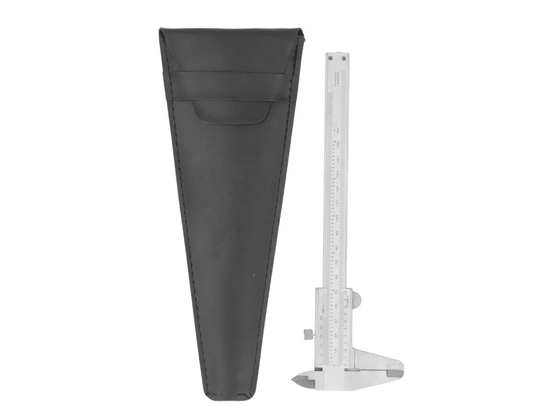 Calibrador Vernier De Acero Inoxidable, Alta Precisión, 0-150 Mm, Resolución De 0,02 Mm, Herramienta De Medición