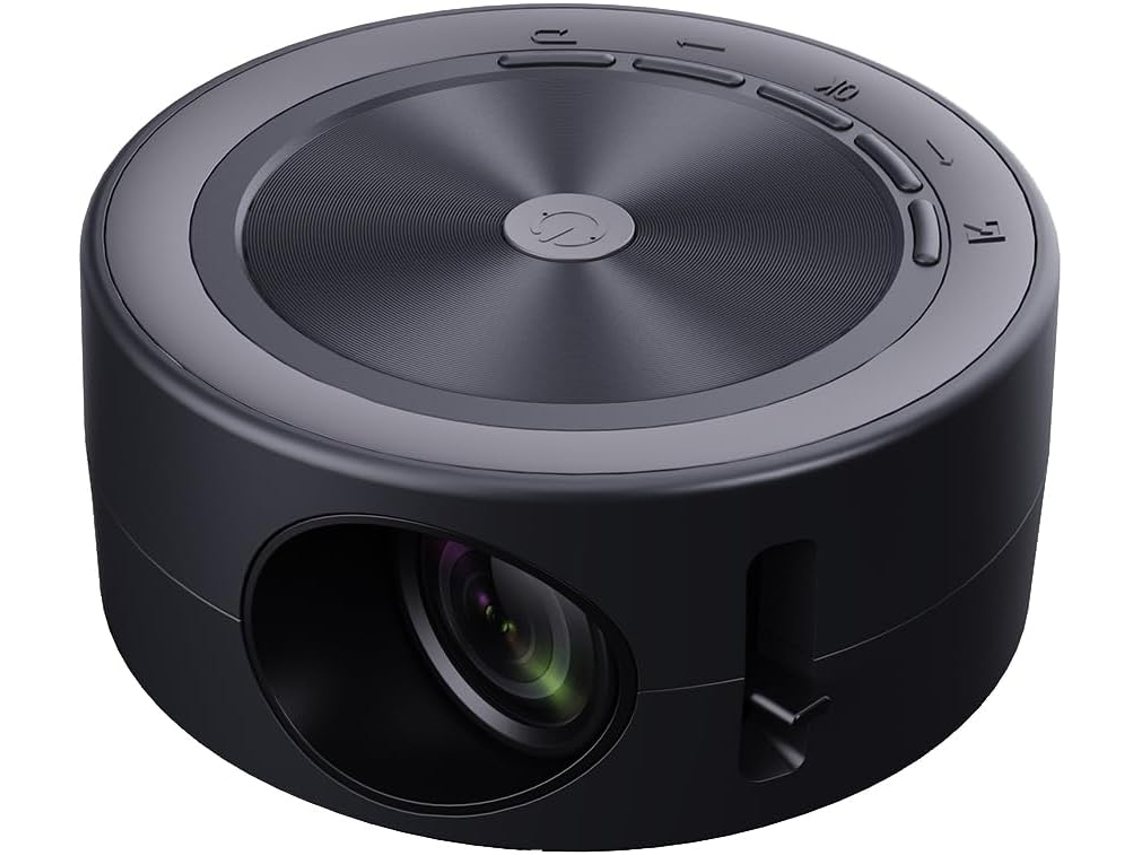 Miniproyector De Vídeo Led G320 Compatible Con Pantalla Sincronizada Usb 1080p