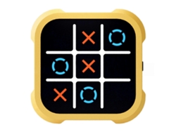 Tres en raya, juego de mesa portátil multifuncional, juguete educativo para entrenar la memoria, juguete antiestrés Gusshious