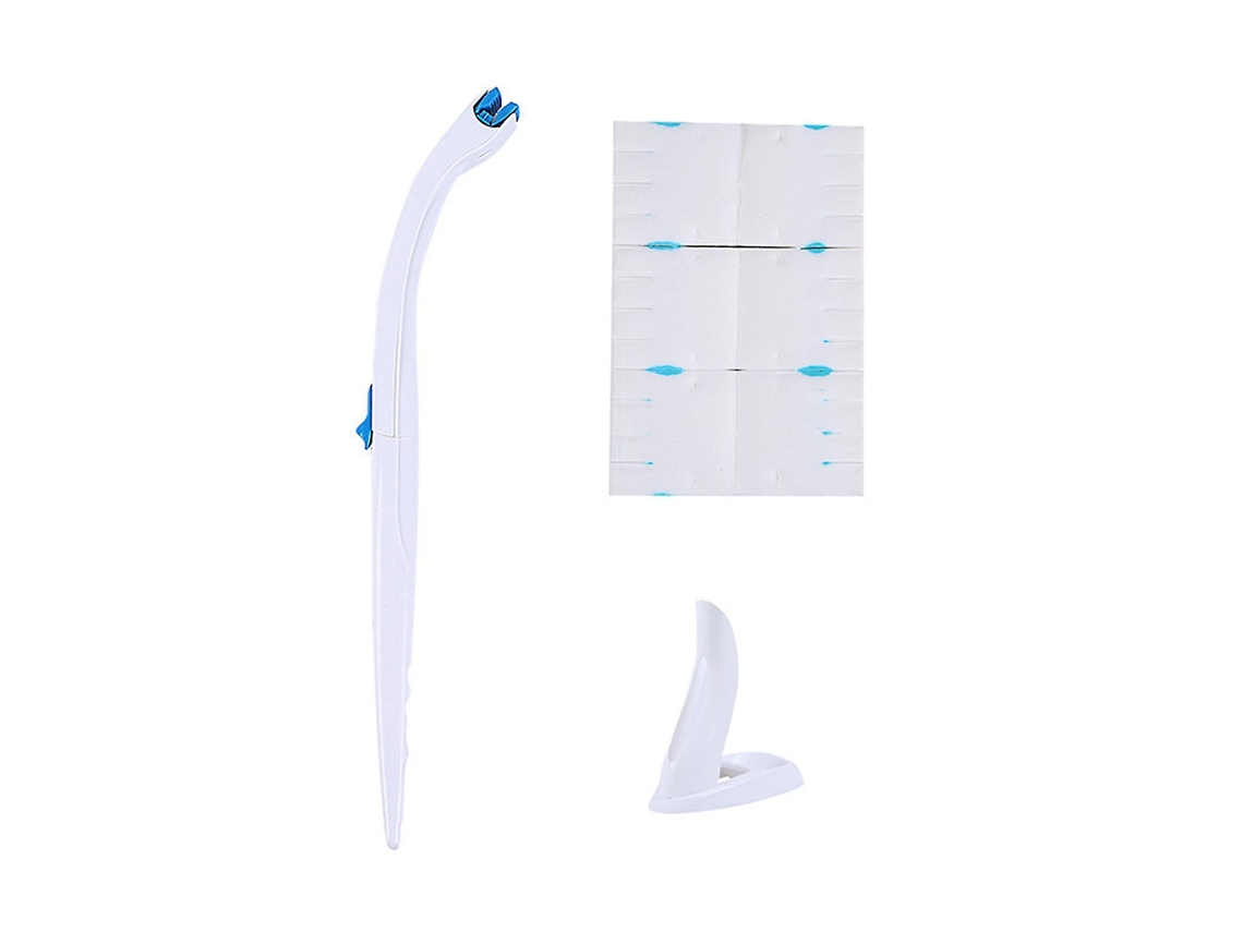 VYLARA Cabo Em Formato De Arco Para Limpeza Profunda Em Vãos E Seções Sob A Borda, Design Econômico Para Banheiro Doméstico, Escova Descartável Para Limpeza