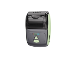 Impresora térmica portátil Bluetooth de 58 mm, impresora de recibos verde Cuich