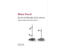 Libro Escrots De Filosofia De La Ciència de Blaise Pascal (Catalán)
