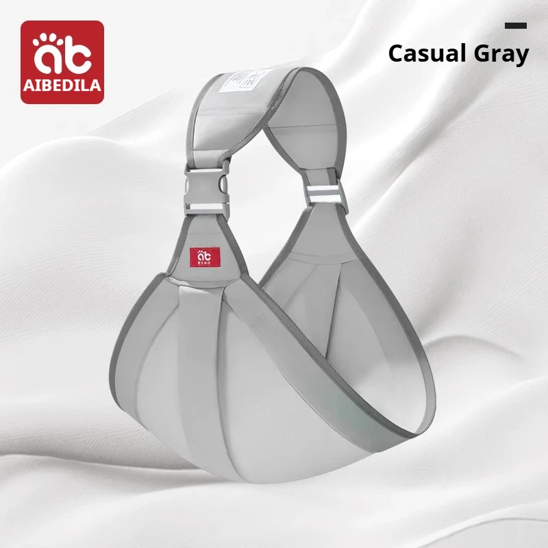 (gris) Portabebés, Portabebés Semicerrado, Arnés Flexible De Cadera