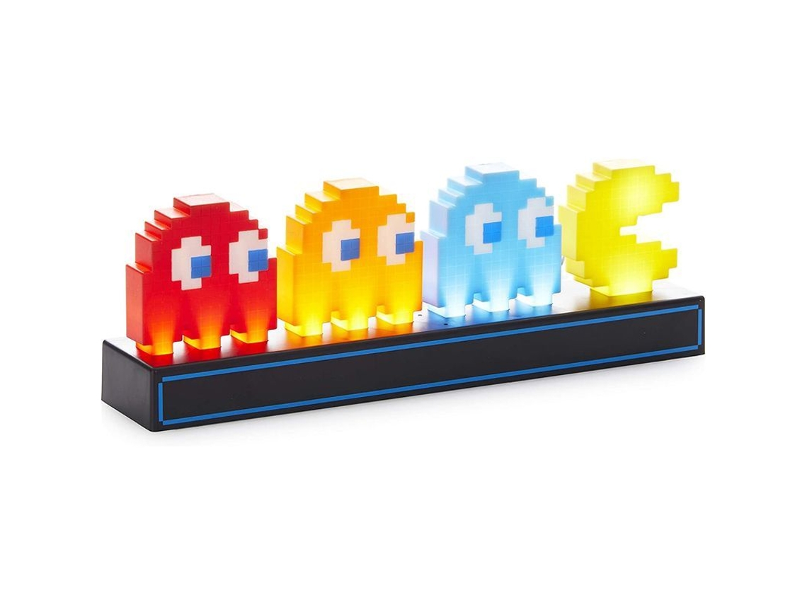 Lámpara Coleccionable De Pac-man Y Fantasmas, Lámpara De Mesa Led Retro De Los Años 80