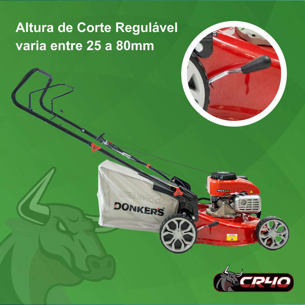 Cortacésped Gasolina DONKER'S Cr40 132Cc