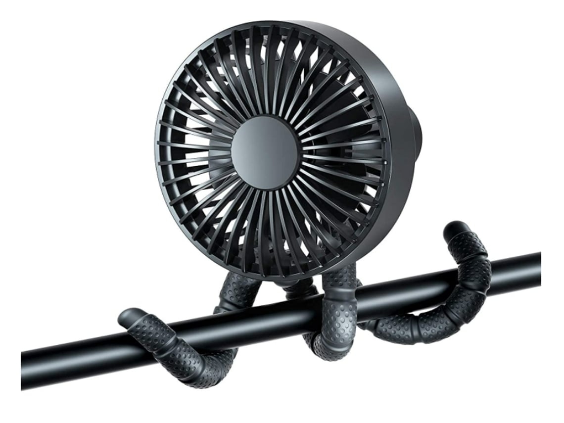 Mini ventilador Fs04019 negro VEANXIN