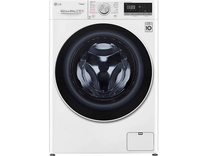 Lavadora LG F4WV510S0 (10.5 kg - 1400 rpm - Blanco)
