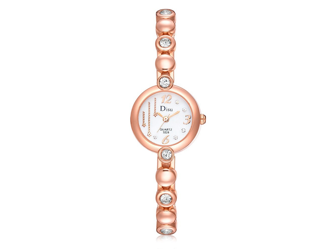 Reloj De Moda Para Mujer Gaiety Con Correa De Piel Sintética Y Movimiento De Cuarzo Analógico (morado)