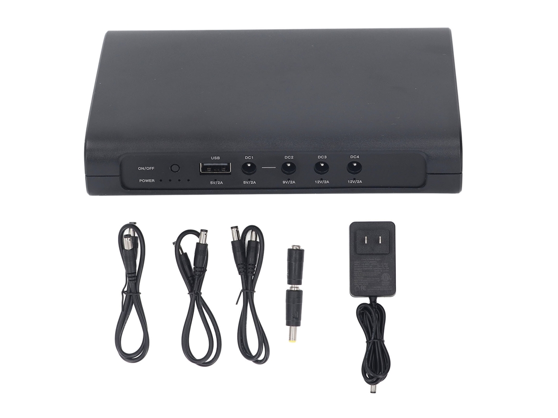Yncm2026-mini Ups Batería De Reserva Usb 12000mah Para Router Monitorización Hogar Emergencia Us Plug
