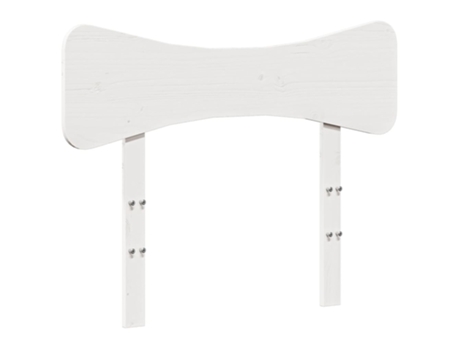 Cabecero VIDAXL Blanco Madera (95.5x3.5x81 cm)