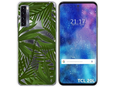 Carcasa TCL 20L / 20L+ TUMUNDOSMARTPHONE Dibujos Transparente Multicolor