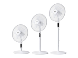 Ventilador de Mesa TAURUS Ice Brise 94726 (3 velocidades - 50 W - Diámetro 40 cm)