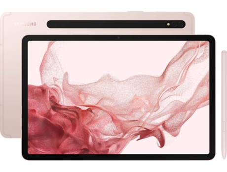 Tablet SAMSUNG Galaxy Tab S8 (11'' - 8 GB RAM - 128 GB - 5G - Rosa Dorado)