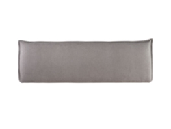 Cabecero Tapizado AGORA para Cama 150 Microfibra AquaClean Gris ( 160 x 50 x 7 cm)
