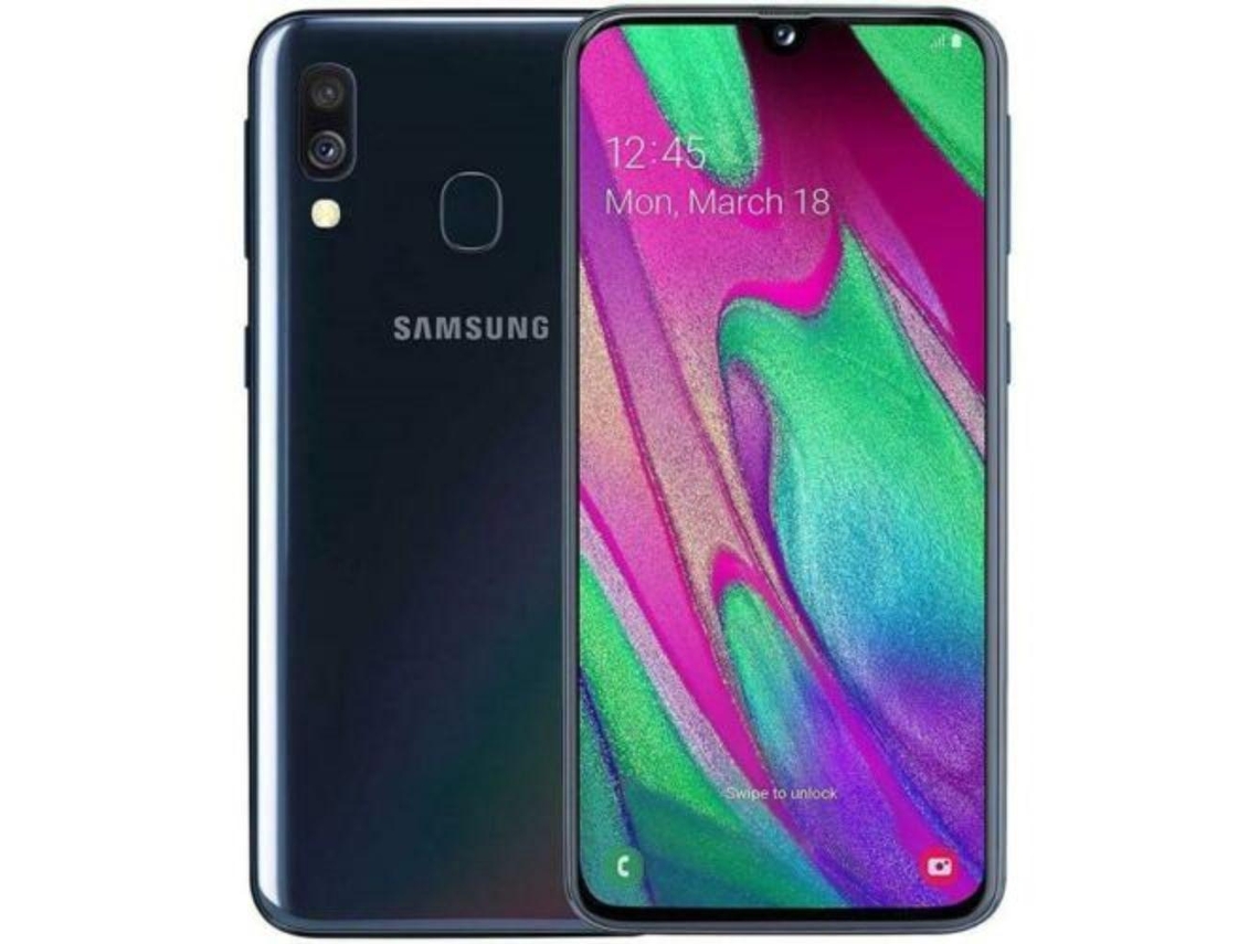 Smartphone SAMSUNG Galaxy A40 Dual-SIM (Recondicionado Señales de Uso - 64 GB - Negro)