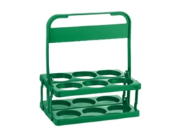 Portavasos De Cerveza Plegable Plástico Portátil Multifuncional Verde