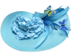 Fascinateur Coiffe De Mariée Imitation Chapeau De Paille Pinces Accesorio Cheveux Para Mariage E...