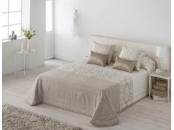Colcha JVR Pompeya (Poliéster - Amarillo - 235 cm)