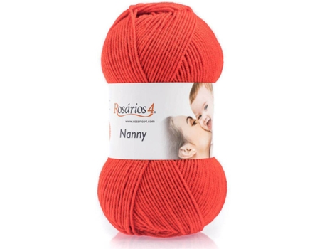Hilo de Lana ROSARIOS 4 Nanny P150819 (Naranja - 20x7x10 cm - Lana)