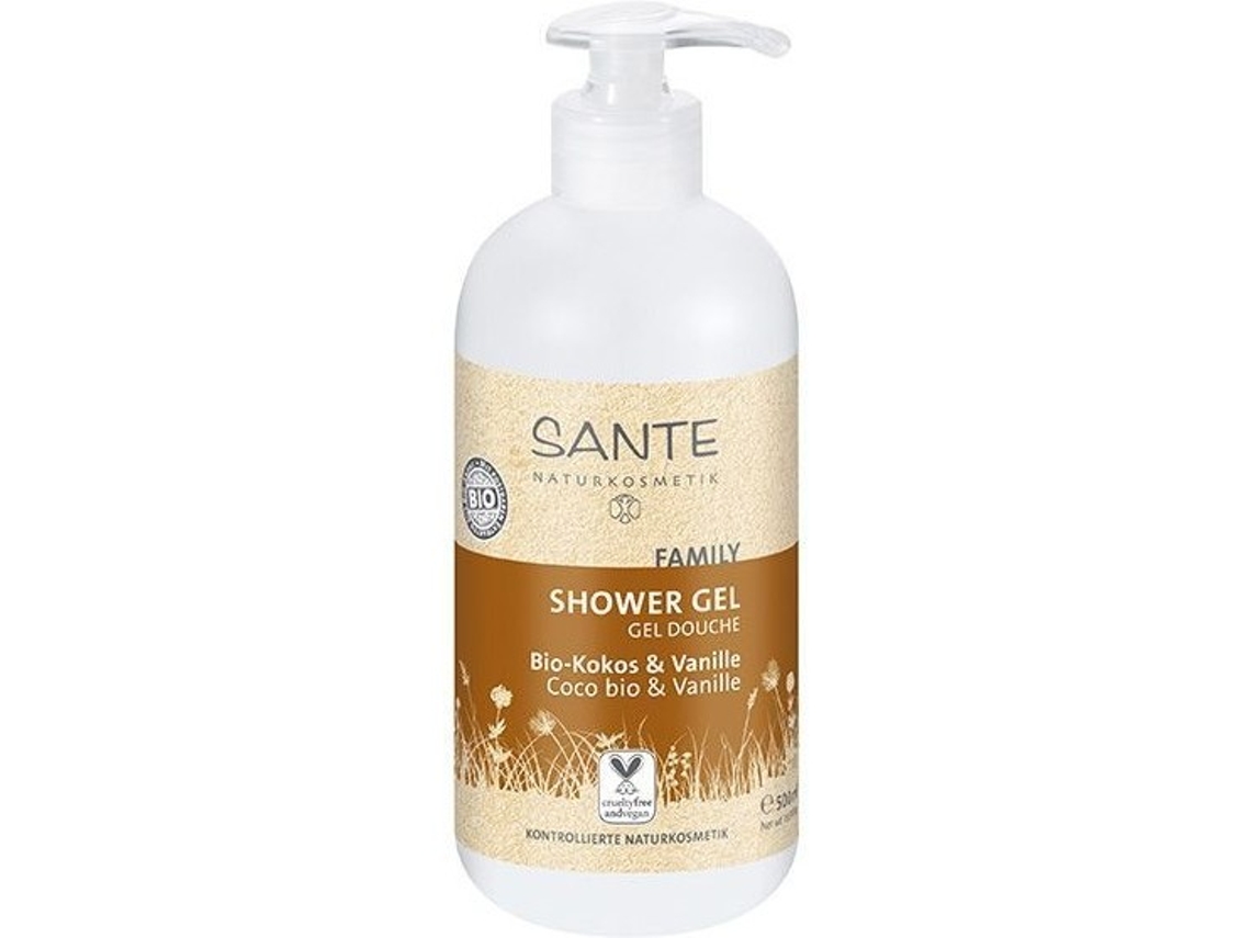 Gel De Ducha Family 500 Coco Y Vainilla Bio 500 Ml SANTE