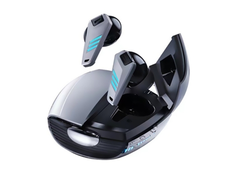 Auriculares Bluetooth True Wireless CHRONUS Inalámbrico 5.2 Inalámbrico de baja latencia Gris