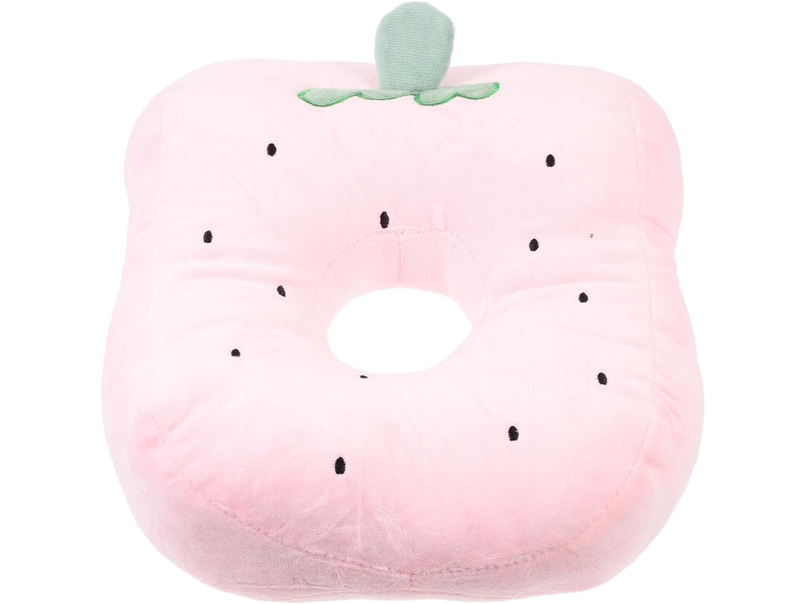 Almohada De Escritorio Para Siesta Con Orificios Para Las Orejas, Cómoda Almohada De Tela Transpirab