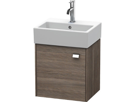 Módulo mural DURAVIT Brioso 43,4 x 33,9 cm 1 puerta con bisagra a la izquierda para lavabo Vero Air 072445