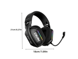 Auriculares Para Juegos, Tres Modos, Diseño Dinámico Intraaural, Material Plástico.