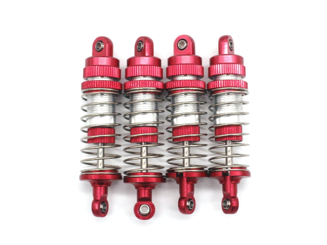 Azul Cielo4pcs Amortiguadores De Aceite Rellenos De Metal Mejorados 1/14 Zd Racing Mt16 Rlaarlo Jiusi Mt14r Pt14r Repuestos