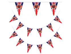 2026-bandera Triangular 10m Bunting Union Jack Coronation Rey Carlos Iii Monarquía Británica Souvenir Estilo 1