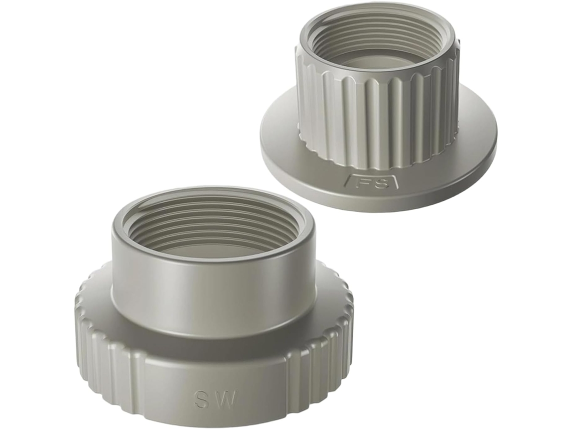 Adaptadores Para Fuentes Empotradas En Piscinas - Conectores Sellados - Piezas Adicionales Para Fuentes De Piscina