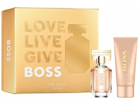 Cofre HUGO BOSS Boss The Scent Woman Edt 50 ml + Loción Corporal 100 ml