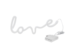 2026-cartel De Neon Letras De Amor Luz Led Decorativa Para Dormitorio Usb/batería Azul